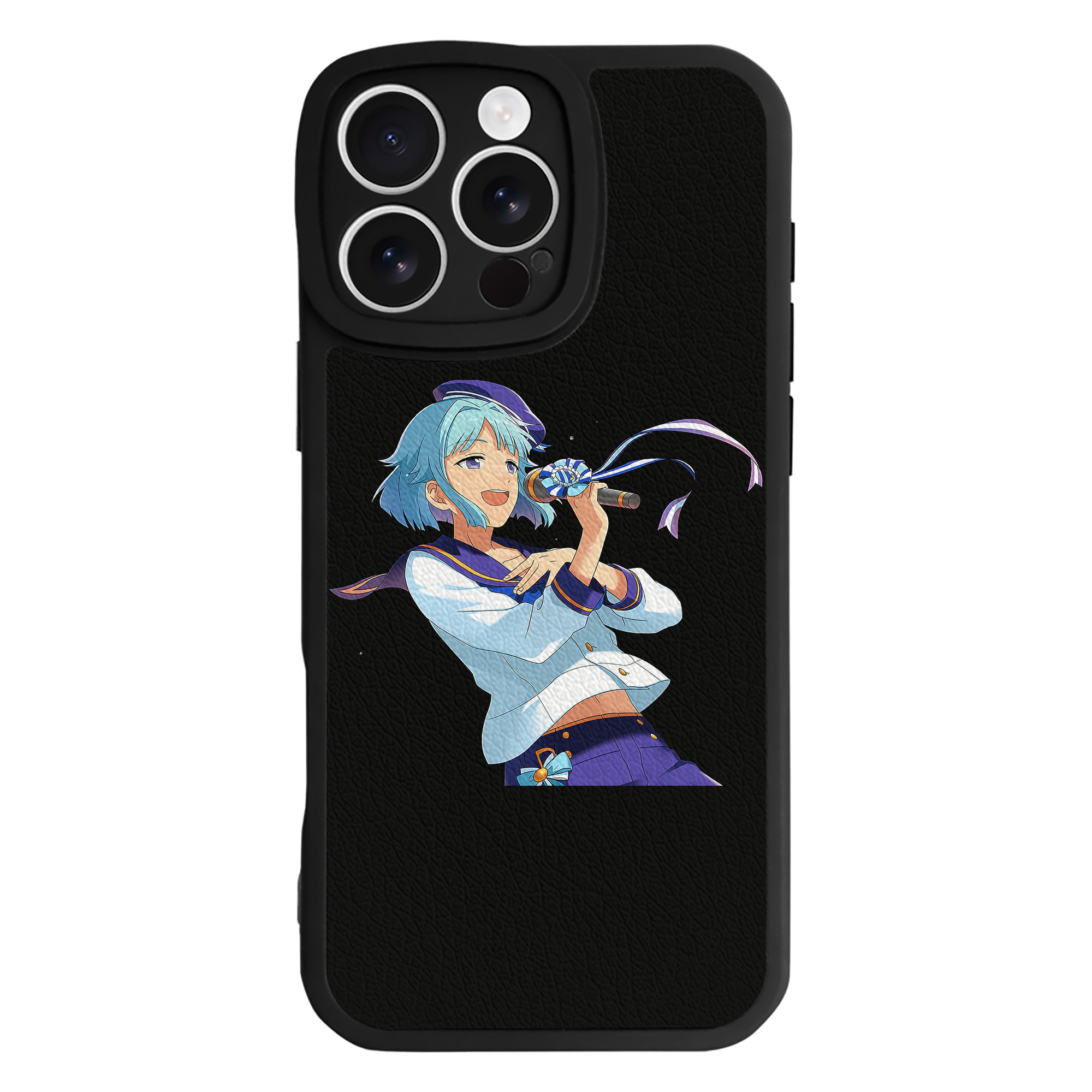 （画像用） あんさんぶるスターズ! Ensemble Stars 【iPhone 16シリーズ対応】シリコンスマホケース（レザー調） 材質：シリコン
